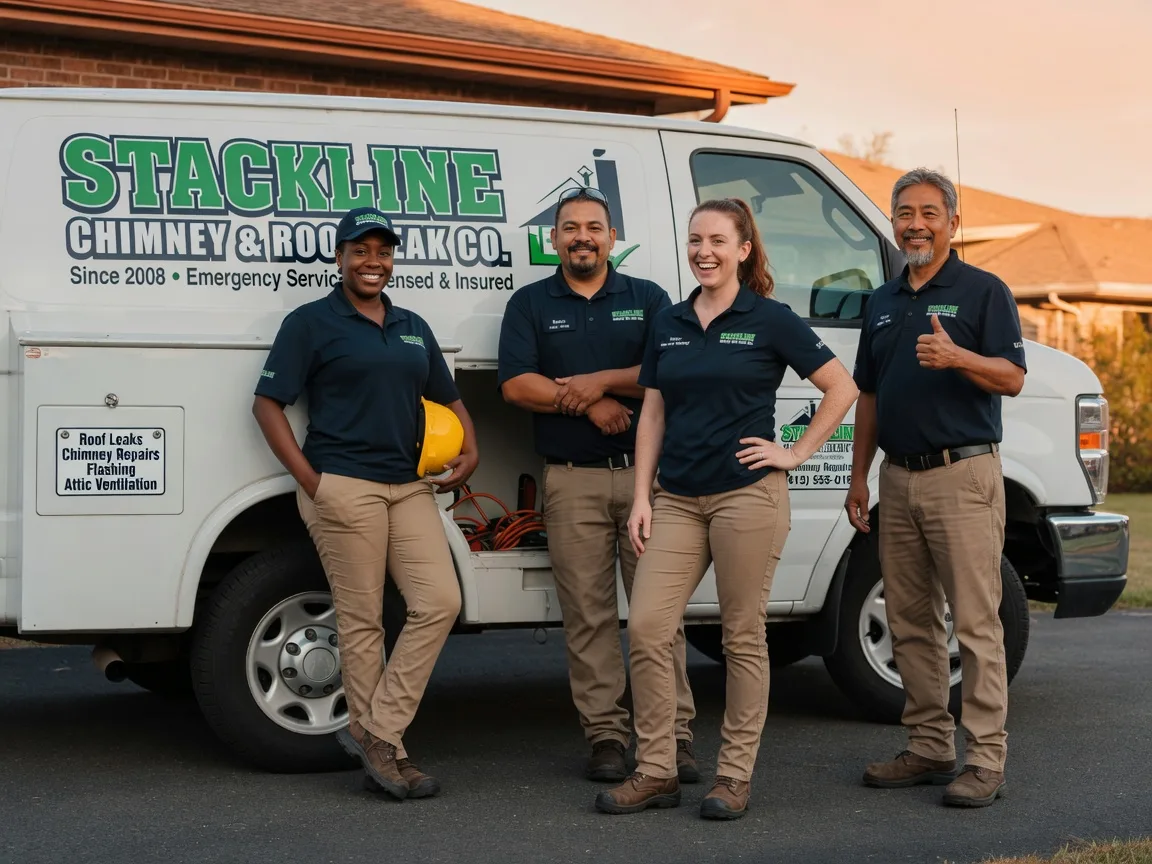 Chimney flashing repair company in Simpson, IL
